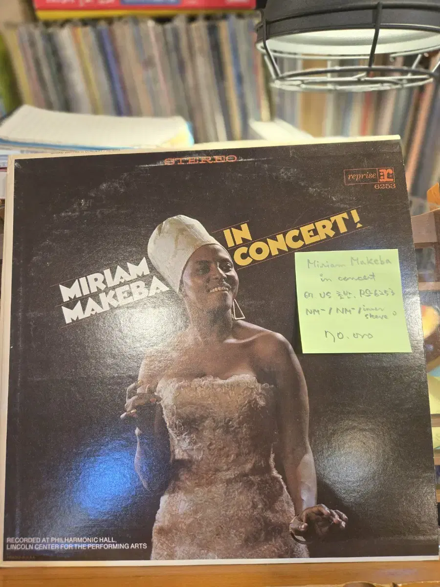 Miriam Makeba.in concert.67.US.초반.민트급lp